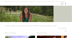 Desktop Screenshot of coleschlam.com