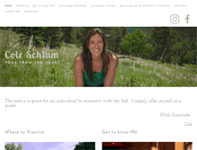 Tablet Screenshot of coleschlam.com